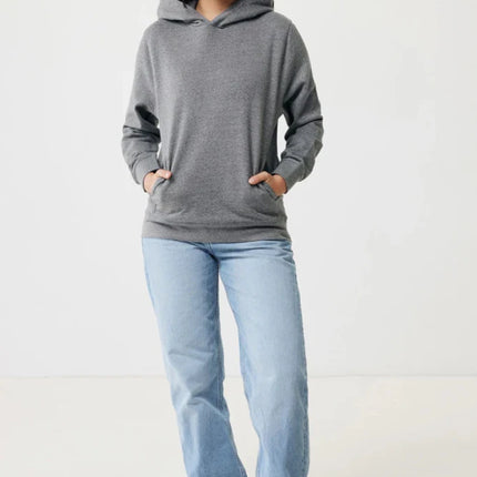 Recycled cotton hoodie with sidepockets - hospitality