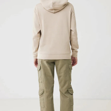 Recycled cotton hoodie with sidepockets - hospitality