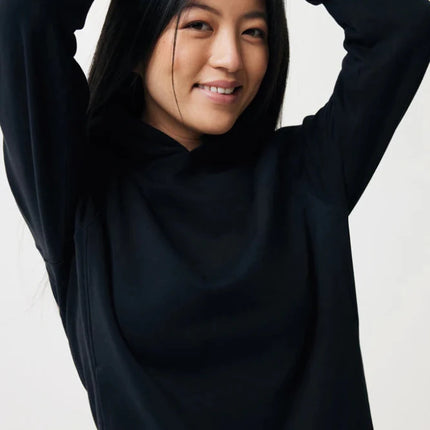 Recycled cotton hoodie with sidepockets - hospitality