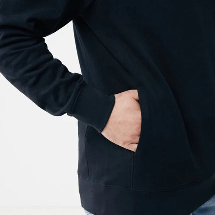 Recycled cotton hoodie with sidepockets - hospitality