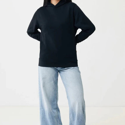 Recycled cotton hoodie with sidepockets - hospitality
