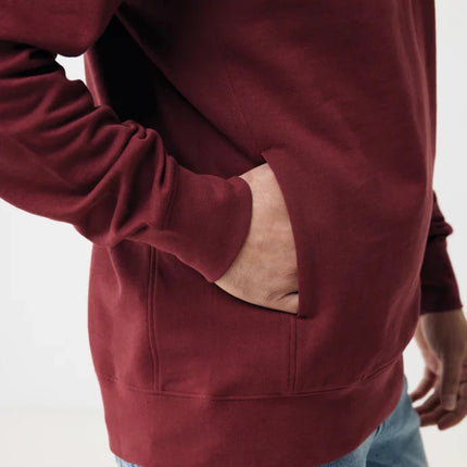 Recycled cotton hoodie with sidepockets - hospitality
