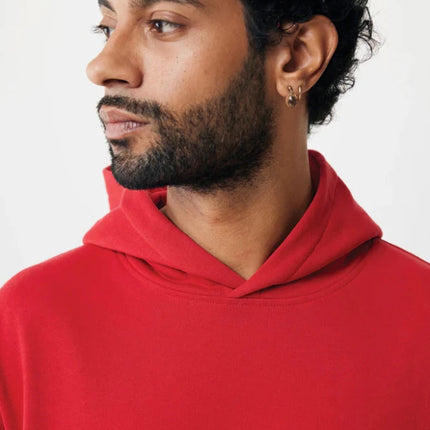 Recycled cotton hoodie with sidepockets - hospitality