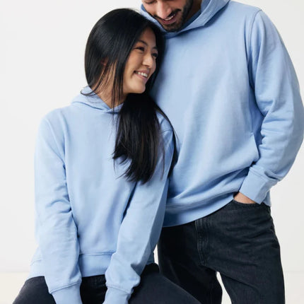 Recycled cotton hoodie with sidepockets - hospitality