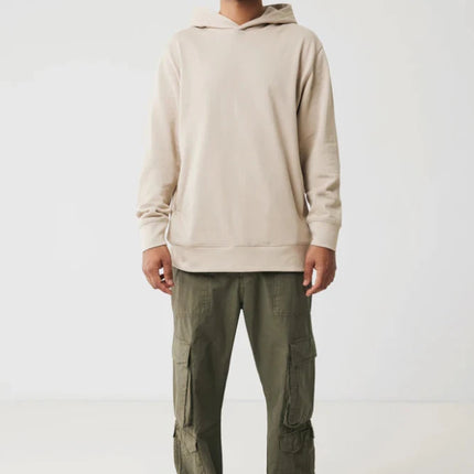 Recycled cotton hoodie with sidepockets - hospitality