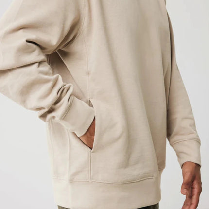 Recycled cotton hoodie with sidepockets - hospitality