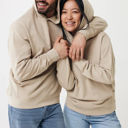 Recycled cotton hoodie with sidepockets - hospitality