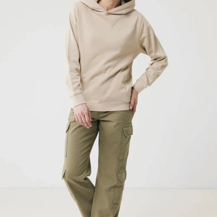 Recycled cotton hoodie with sidepockets - hospitality