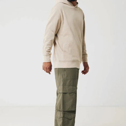 Recycled cotton hoodie with sidepockets - hospitality