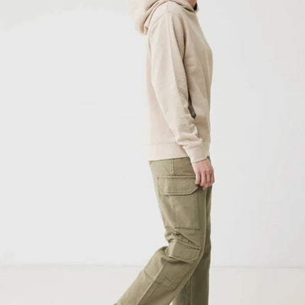 Recycled cotton hoodie with sidepockets - hospitality
