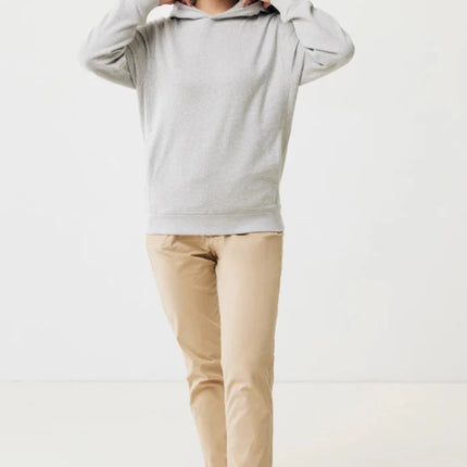 Recycled cotton hoodie with sidepockets - hospitality