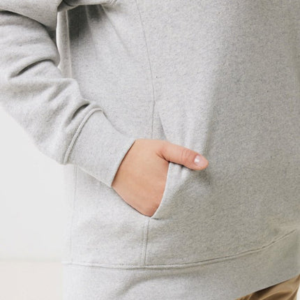 Recycled cotton hoodie with sidepockets - hospitality