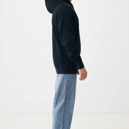 Recycled cotton hoodie with sidepockets - hospitality