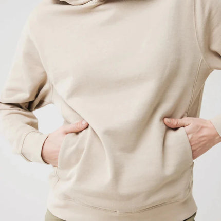 Recycled cotton hoodie with sidepockets - hospitality