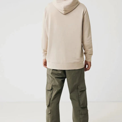 Recycled cotton hoodie with sidepockets - hospitality
