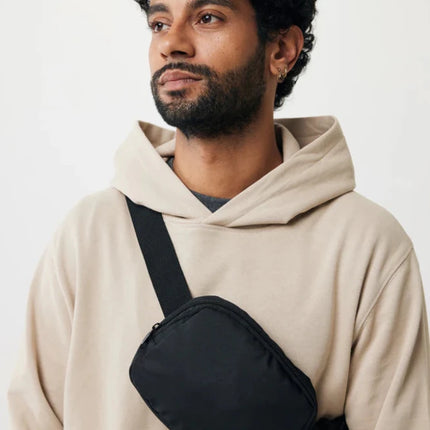 Recycled cotton hoodie with sidepockets - hospitality