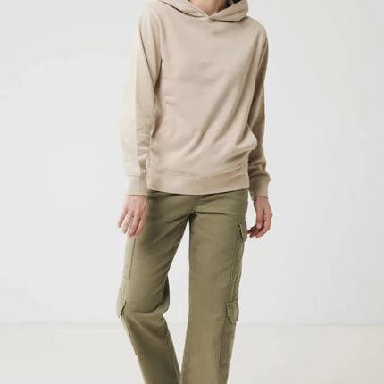 Recycled cotton hoodie with sidepockets - hospitality