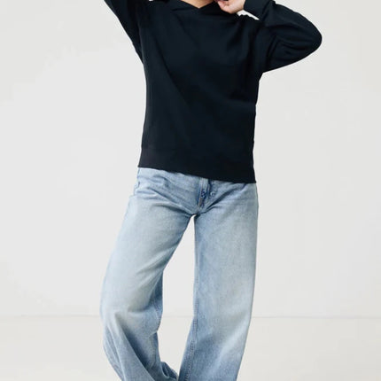 Recycled cotton hoodie with sidepockets - hospitality