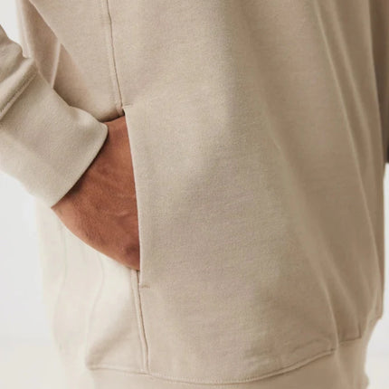 Recycled cotton hoodie with sidepockets - hospitality