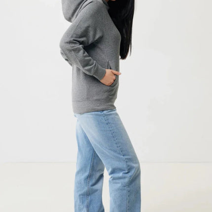 Recycled cotton hoodie with sidepockets - hospitality