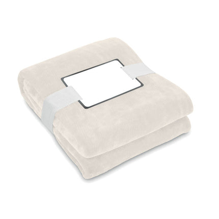 Recycled Flannel Fleece Blanket 280gsm – 120 × 150 cm - CWDH