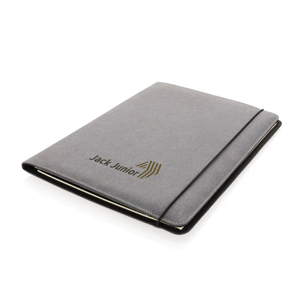 Recycled leather A4 portfolio - hospitality