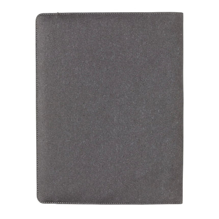 Recycled leather A4 portfolio - hospitality