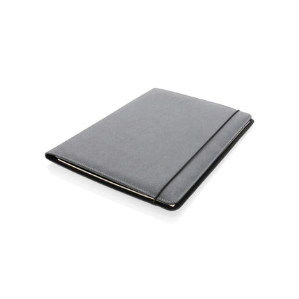 Recycled leather A4 portfolio - hospitality