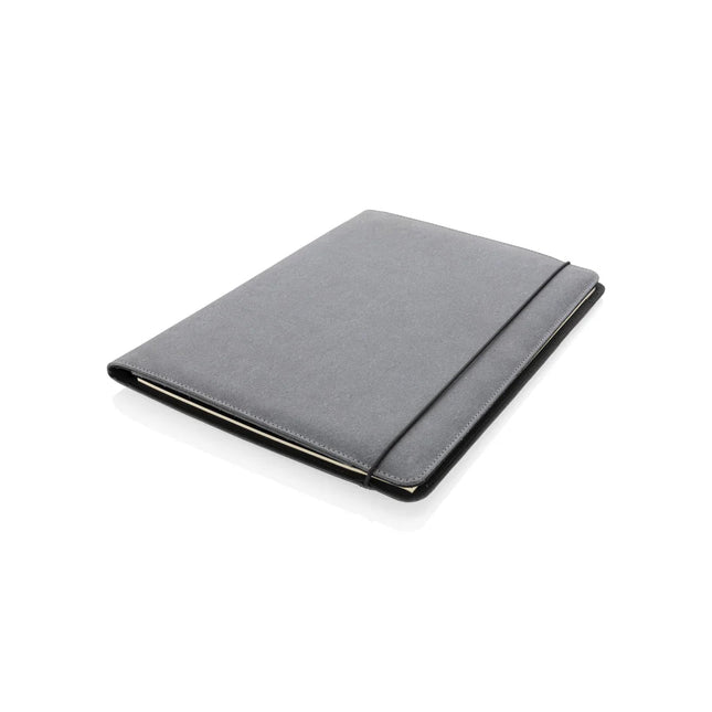 Recycled leather A4 portfolio - hospitality