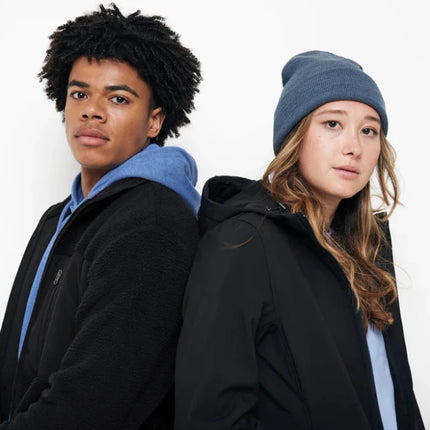 Recycled polyester pile fleece jacket - hospitality
