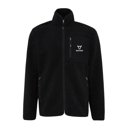 Recycled polyester pile fleece jacket - hospitality