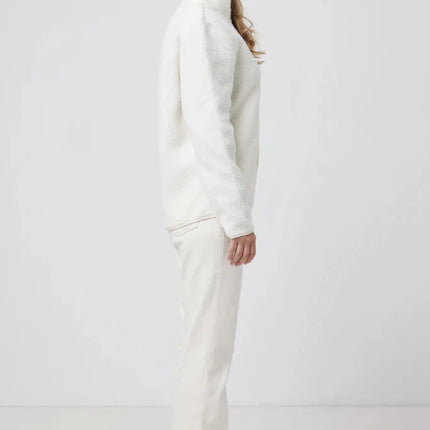 Recycled polyester pile fleece jacket - hospitality