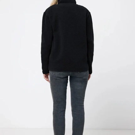 Recycled polyester pile fleece jacket - hospitality