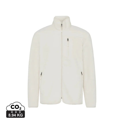 Recycled polyester pile fleece jacket - hospitality