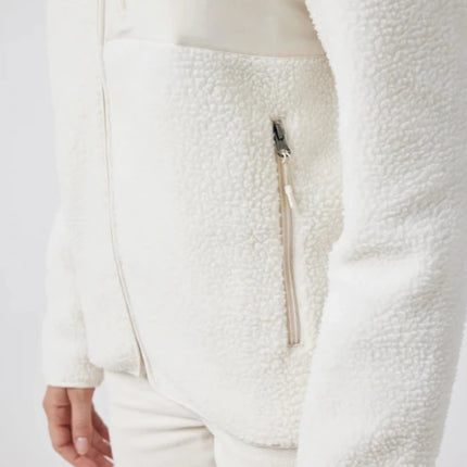 Recycled polyester pile fleece jacket - hospitality