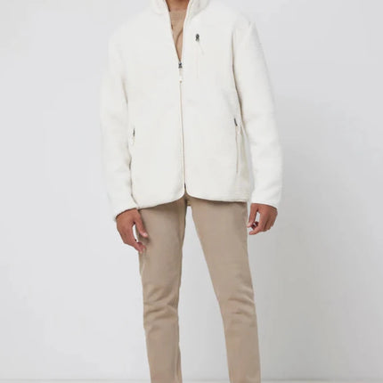 Recycled polyester pile fleece jacket - hospitality