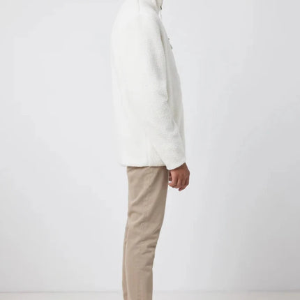 Recycled polyester pile fleece jacket - hospitality