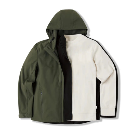 Recycled polyester pile fleece jacket - hospitality