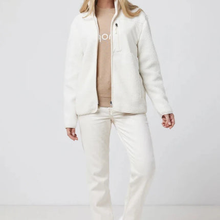 Recycled polyester pile fleece jacket - hospitality