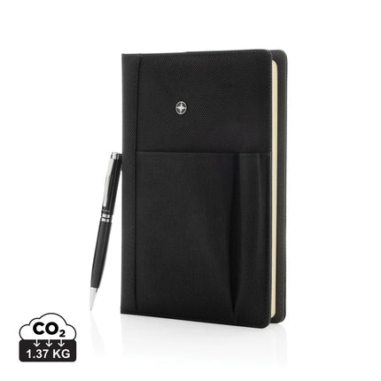 Refillable notebook and pen set - hospitality