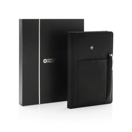 Refillable notebook and pen set - hospitality