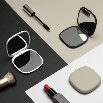 Reflecta RCS recycled plastic make-up mirror - hospitality
