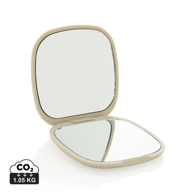 Reflecta RCS recycled plastic make-up mirror - hospitality