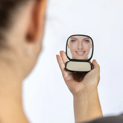 Reflecta RCS recycled plastic make-up mirror - hospitality