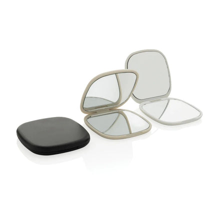 Reflecta RCS recycled plastic make-up mirror - hospitality