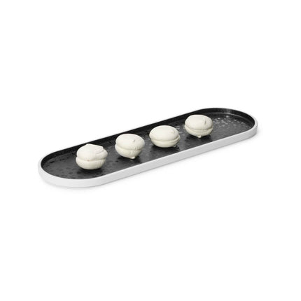Reflection oval buffet tray, 530x160x(h)20 mm - hospitality