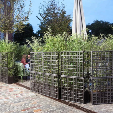 ReGen Sipario 3 Modular Outdoor Partition by Nardi - hospitality
