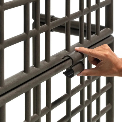 ReGen Sipario 3 Modular Outdoor Partition by Nardi - hospitality
