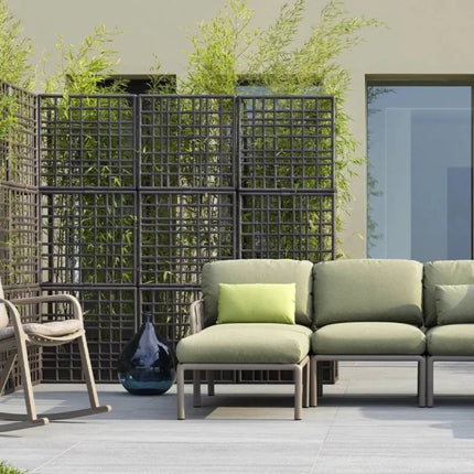 ReGen Sipario 3 Modular Outdoor Partition by Nardi - hospitality