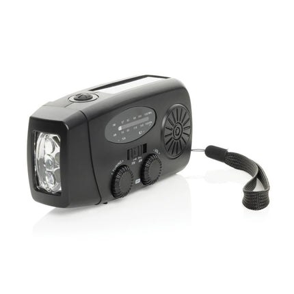 RescueWave RCS recycled plastic emergency radio - hospitality